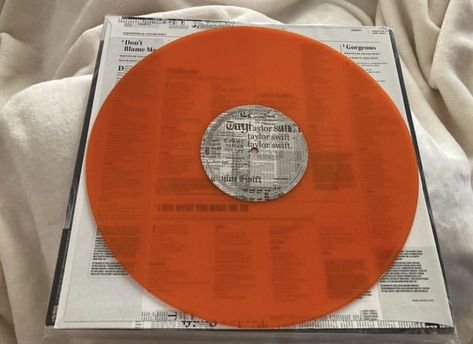 Fye exclusive, Taylor Swift, reputation Reputation Orange Vinyl, Pretty Vinyls, Reputation Vinyl, Taylor Vinyl, Reputation Taylor Swift, Cd Aesthetic, Shifting Script, Taylor Swift Reputation, Wallpapers Cartoon