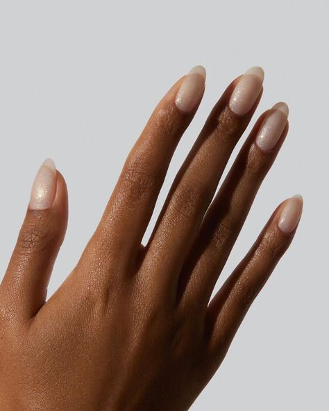 Simple, clean and glowing ✨️  (Image via @gelcare.official) Clean Beauty Campaign, Autumn Nails, Minimalist Nails, French Manicure, Glitter Nails, Skin Makeup, Beauty Skin, Nail Inspo, Manicure