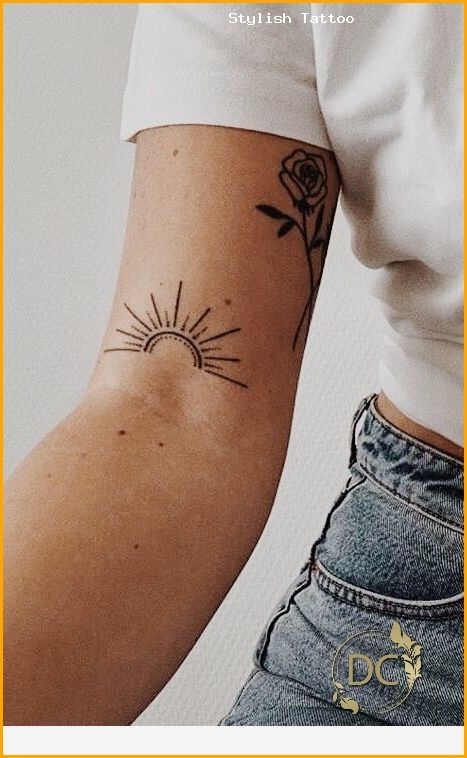 Rising Sun Tattoos, Inspiration Tattoos, Sun Tattoos, Discreet Tattoos, Sun Tattoo, Subtle Tattoos, Tattoo Life, Little Tattoos, Simplistic Tattoos