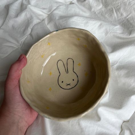 I just want to show what I did recently because I’m slowly getting better 🎀 This Miffy bowl is probably my favourite thing I’ve ever made and I’m going to use it daily. Best part of being friends with me: handmade pottery for any occasion. . . . . . . { #bookstagram #readersofinstagram #booksbooksbooks #lifestylecontent #lifestylecontentcreator #pottery #ceramicsart #miffy #pinterestinspired #pinterestinspo } Miffy Pottery, Miffy Ceramic, Crafts 2024, Material Gworl, Sculpture Art Clay, Getting Better, Art Clay, Pottery Bowls, Clay Projects