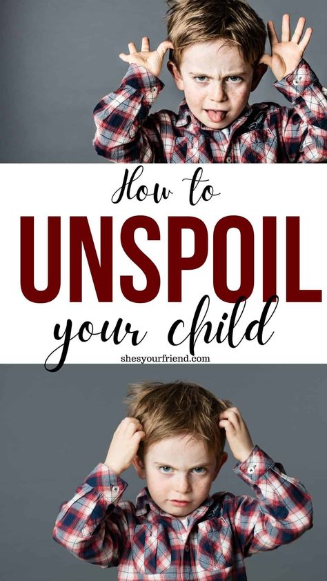 A helpful guide on how to unspoil your child and raise them to start listening! | spoiled child | unspoil your child | parenting tips How To Parent A Defiant Child, Spoiled Child, Teaching Responsibility, Mom Schedule, Age Appropriate Chores, Spoiled Kids, Parenting Done Right, Bonding Activities, Smart Parenting