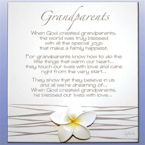 Make your child learn a short poem or a song and tell her to sing in front of the grandparents entirely dedicating that poem to them. Description from shemrock.com. I searched for this on bing.com/images Memorial Sayings, Grandparents Day Poem, Happy Birthday Mom From Daughter, Grandparents Day Crafts, Happy Grandparents Day, Grandparents Quotes, Happy Birthday Daughter, Falling In Love Quotes, Anniversary Quotes