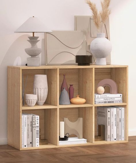 6-Cube Storage Organizer with Back Panel 6 Cube Storage, Cube Storage Organizer, Cube Shelf, Paper Installation, Cube Shelves, Cubby Storage, Cube Organizer, Sound Absorption, Display Shelf