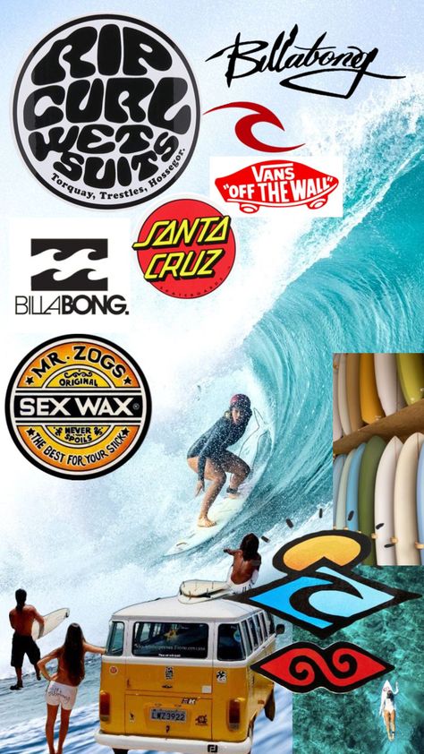 #ripcurl Surf Artwork, Surf Aesthetic, Surf Vibes, Cute Summer Wallpapers, Surfboard Art, Poster Room, Beach Posters, Vintage Graphic Design, Surf Art