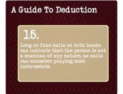 Detective Hacks Tips, A Guide To Deduction, The Science Of Deduction, Reading Body Language, Elementary My Dear Watson, How To Read People, Story Prompts, Book Writing Tips, Forensic