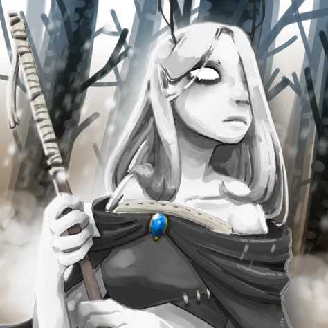 My Druid Changeling in a snowy forest! [OC] [Art] : DnD Snowy Character Design, Dnd Changeling Female, D&d Changeling, Dnd Changeling Art, Changeling Druid, Changling Oc Dnd, Changeling Dnd Female, Dnd Changeling, Changeling Dnd