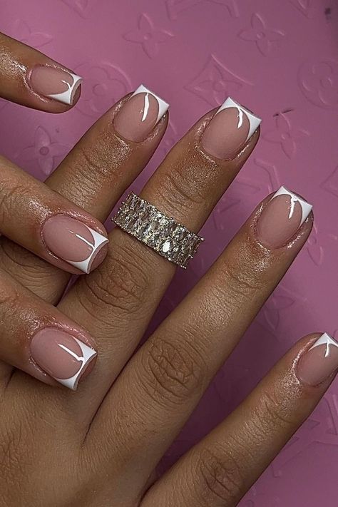 Pink Toe Nails, Natural Nails Manicure, Solar Nails, Overlay Nails, Natural Acrylic Nails, Tapered Square Nails, Hard Nails, Nails Now, French Tip Acrylic Nails