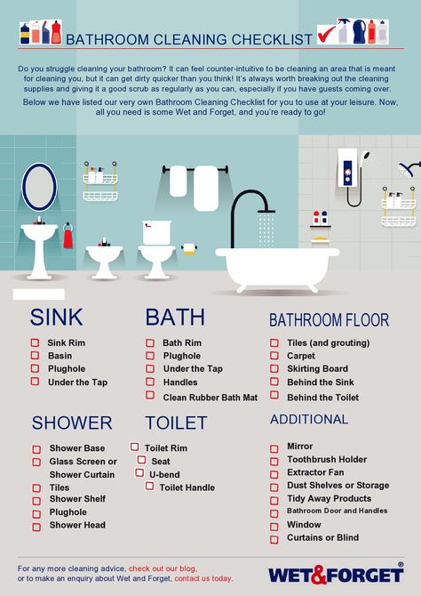 Bathroom Cleaning Essentials, Deep Cleaning Bathroom, Cleaning Stuff, Clean Bathroom Checklist, Cleaning Bathroom Checklist, Bathroom Cleaning List, Bathroom Deep Cleaning Checklist, Bathroom Essentials Checklist, Bathroom Cleaning Schedule