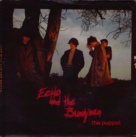 Echo And The Bunnymen - The Puppet Julian Cope, Echo And The Bunnymen, New Wave Music, Lee Taylor, Goth Bands, The Puppet, Artist Biography, Music Artwork, Music Tattoos