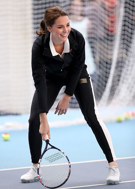 Kate Middleton has an incredible trainer collection – 12 times she proved it | HELLO! Kate Middleton Superga, Kate Middleton Tennis, Hitchcock Blonde, Trainer Collection, Aristocratic Style, Dress References, Lady Amelia Windsor, Kate Princess, Fashion Trainers