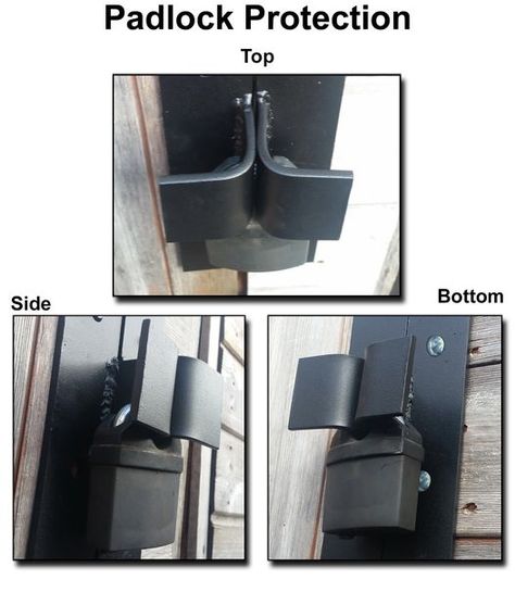 VERTICAL HASP Shed Security, Industrial Pipe Furniture, Steel Gate Design, Gate Locks, Gate Hinges, Shed Doors, Steel Gate, Sliding Gate, Casa Container