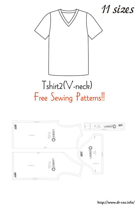 This is the pattern of a Tshirt2(V-neck).   inch size(letter size) Children's-4,8,10/Ladies'-S,M,L,LL/Men's-S,M,L,LL   cm size(A4 size) Children's-100,120,140/Ladies'-S,M,L,LL/Men's-S,M,L,LL Mens Shirt Pattern, Mens Sewing Patterns, Sewing Men, T Shirt Sewing Pattern, 2023 Fashion Trends, Sewing Templates, Girls Dress Sewing Patterns, Printable Sewing Patterns, Shirt Sewing Pattern