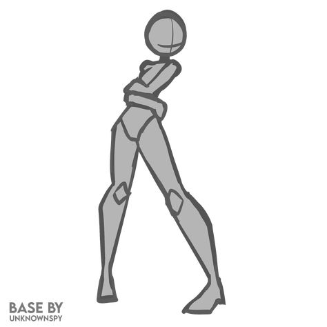 Imp Drawing Reference, Gacha Model Pose, Taunting Pose Reference, Duo Art Poses Reference, Unkown Spy Base, Posing For Drawing, Fully Body Reference, Outfit For Drawing, Unknownspy Base