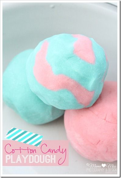 Cotton Candy Playdough - it's a flavor of dough we have yet to try - yummy! Homemade Finger Paint, Homemade Playdough Recipe, Playdough Recipe, Homemade Playdough, Colorful Candy, Finger Painting, Craft Activities For Kids, Craft Activities, Projects For Kids