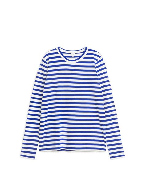 Striped long sleeve tee