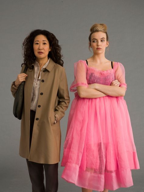 Eve Polastri, Eve Costume, Promo Poster, Sandra Oh, Killing Eve, Jodie Comer, Eve Outfit, Little Outfits, Film Serie