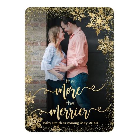 Pregnancy Christmas Card, Baby Announcement Christmas Card, Christmas Card Pregnancy Announcement, Holiday Pregnancy Announcement, Picture Wreath, Fun Pregnancy Announcement, Christmas Baby Announcement, Gender Announcements, Xmas Photos