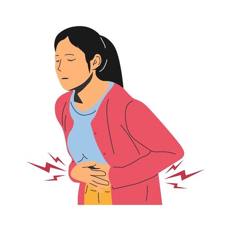 Massage For Stomach Ache, Happy Stomach Illustration, Stomachache Illustration, Nausea Band, Nausea During Pregnancy, Stomachache, Illustration Of People, Vector Illustration People, Stomach Ache