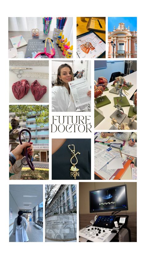 Medicine Vision Board, Med School Motivation Wallpaper, Med School Acceptance, Pre Med Motivation, Med Wallpaper, Medical Life, Nursing School Motivation, Medical School Life, Medical Student Motivation