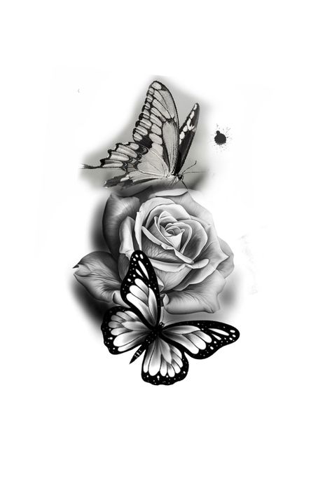 Tattoo Ideas Female Black Women, Arm Cover Up Tattoos, Forearm Cover Up Tattoos, Borboleta Tattoo, Rose And Butterfly Tattoo, Cover Up Tattoos For Women, Arm Sleeve Tattoos For Women, Rose Tattoos For Women, Hand Tattoos For Girls