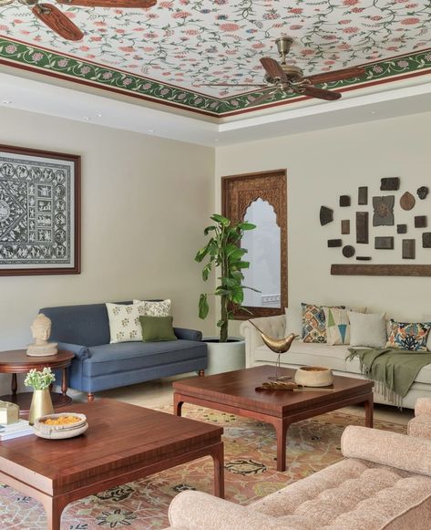 Indian Interior Design, Indian Living Room, Indian Room Decor, Drawing Room Decor, Modern India, India Home Decor, Indian Interiors, Indian Home Design, Indian Home Interior