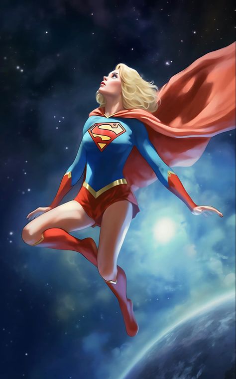 Supergirl Art, Supergirl 2, Superhero Pictures, Superman Dc Comics, Supergirl Superman, Dc Comics Wallpaper, Children's Comics, Supergirl Dc, Superman Family