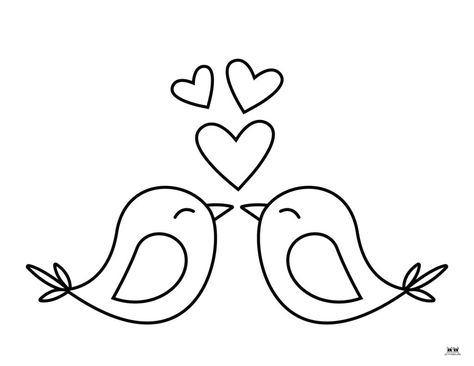 Printable Valentine_s Day Coloring Page-Page 18 Easy To Draw Valentine Pictures, Easy Valentine Drawings Simple, Valentines Line Art, Cartoon Cute Love Couple Images, Valentine’s Day Drawings Easy, Valentine’s Day Drawing Ideas, Valentine Drawing Ideas, Cute Valentines Drawings, Valentine’s Day Drawing