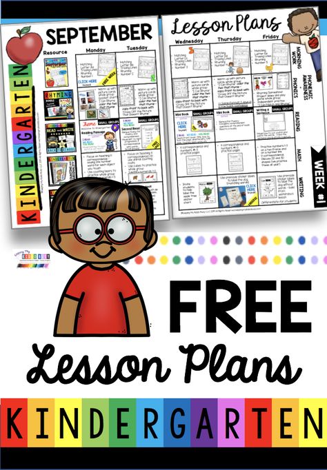 KINDERGARTEN Lesson Plans Free curriculum for kindergarten math and reading - phonics and centers for math and literacy - free morning work - curriculum map common core standards - preschool pre-k and kindergarten first grade printables and activities - common core and Texas TEKS aligned -#kindergarten #freelessonplans #kindergartenreading Phonics Lesson Plans First Grade, Phonics Lesson Plans Kindergarten, Kindergarten Curriculum Lesson Plans, Kindergarten Circulum, First Grade Printables, Kindergarten Syllabus, Kindergarten Curriculum Map, Curriculum For Kindergarten, Lesson Plans For Kindergarten