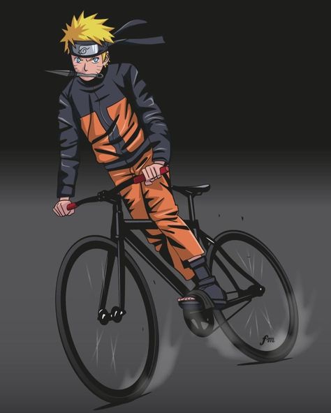 Crédito/Credit by: fa_minor on Instagram Link (Visitar/visit) Drawing Styles, Bike Illustration, Ghost Photography, Birthday Captions Instagram, All Anime Characters, Fixed Bike, Cycle Shop, Fixie Bike, Anime Printables