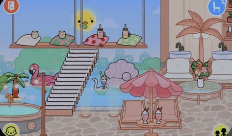 Toca Boca Hair Salon, Toca Life World Aesthetic Pfp, Bad Room Ideas, Toka Boka, Free House Design, App Anime, Adorable Homes Game, Create Your Own World, Iphone Wallpaper Fall