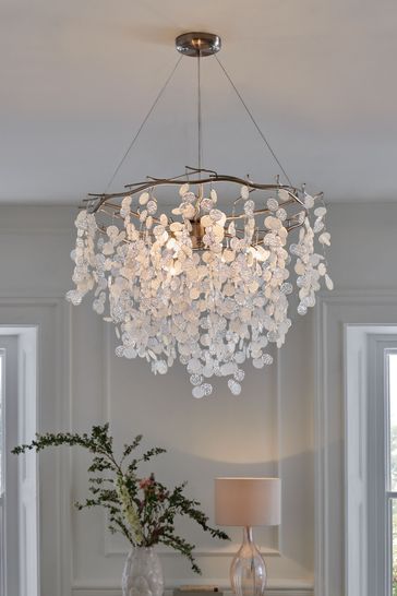 Light Fixtures For Hallway Ceilings, 2 Ceiling Lights In Bedroom, Next Chandelier, Victorian Style Lighting, Beaded Ceiling Light, Pretty Ceiling Lights, Landing Lights Upstairs, Hallway Chandelier Entryway, Statement Ceiling Light