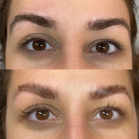 Lash Lift Before And After, Brow Lamination Before And After, Lift Brows, Lash Lifts, Brow Lash, Brow Lamination, Lash Artist, Lash Lift, Artist On Instagram