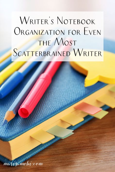 Need some help with your writer's notebook organization? Check out these tips to get your system organized. #writing #writer #nanowrimo #writersnotebook #notebooks Organizing Writing Ideas, Writing Binder Organization, Writing Organization Ideas, Writers Journal, Notebook Organization Ideas, Writers Notebook Aesthetic, Writer Notebook, Writers Notebook Set Up, Writer Planner