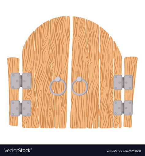 Wooden Farm Gates, Gate Vector, Farm Gate, Earth Day Crafts, Wooden Gates, 3d Cartoon, Packaging Ideas, Cartoon Images, Kids Crafts