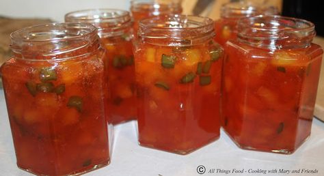 Cooking With Mary and Friends: Peach Pepper Jelly Peach Pepper Jelly Recipe, Peach Pepper Jelly, Pepper Jelly Recipe, Freezing Recipes, Jalapeno Pepper Jelly, Pepper Jelly Recipes, Red Pepper Jelly, Jalapeno Jelly, Peach Jelly