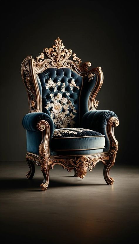 Regal Furniture, Baroque Armchair, Ornate Chair, Baroque Bed, Sofa Come Bed, Ornate Chairs, Baroque Chair, Queen Chair, Classic Furniture Living Room