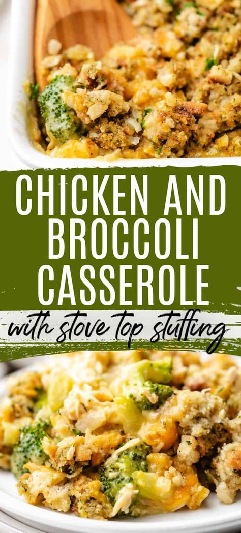 Broccoli Stuffing Casserole, Chicken Broccoli Stuffing Casserole, Stove Top Stuffing Recipes, Chicken And Dressing Casserole, Stove Top Stuffing, Chicken Broccoli Cheese, Stuffing Casserole, Chicken Broccoli Casserole, Chicken And Broccoli