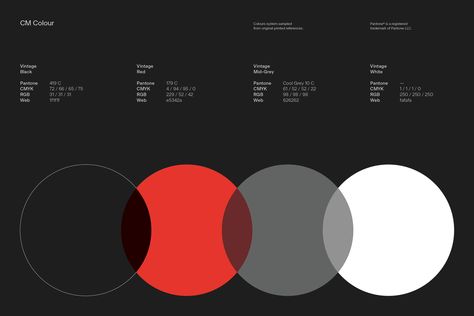 Canada Modern — Identity and website - Believe in Pantone Cmyk, Black Website, Color Schemes Colour Palettes, Graphic Design Studio, Brand Book, Color Palette Design, App Ui Design, Graphic Design Studios, Brand Development