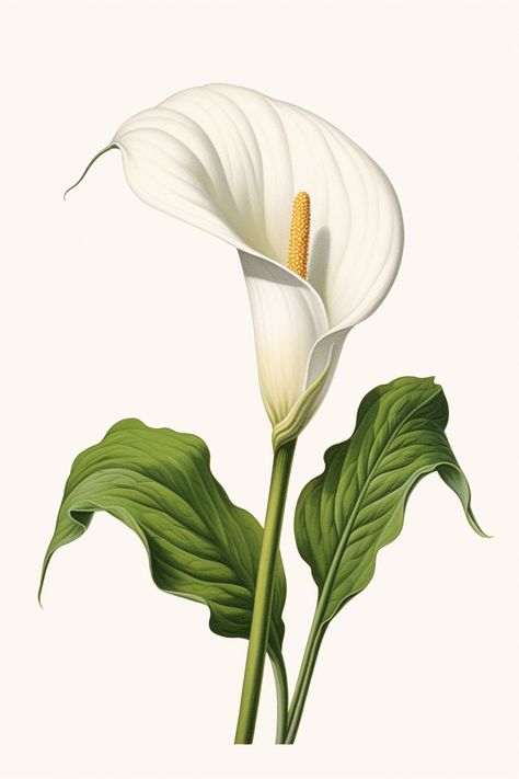 Illustration Art Flower, Flower Colouring Pages, White Flower Pictures, Cala Lillies, Flower Colouring, Calla Lily Colors, Lily Design, Bee Wall Art, Baby Animal Drawings