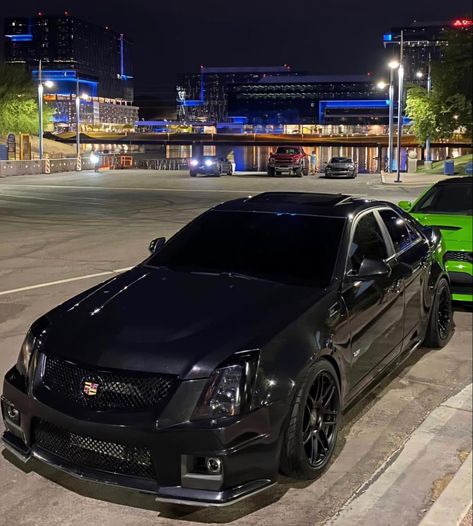 Ctsv Cadillac, Blacked Out Cars, Rs5 Coupe, Black Cadillac, Cadillac Ct5, Luxury Cars Audi, Modern Muscle Cars, Cts V, Dream Car Garage