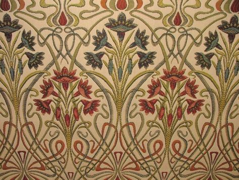 Wallpaper For Dollhouse, The Yellow Wallpaper, Nouveau Wallpaper, Blind Art, Art Nouveau Wallpaper, Design Art Nouveau, Bijoux Art Nouveau, Muster Tattoos, Victorian Wallpaper