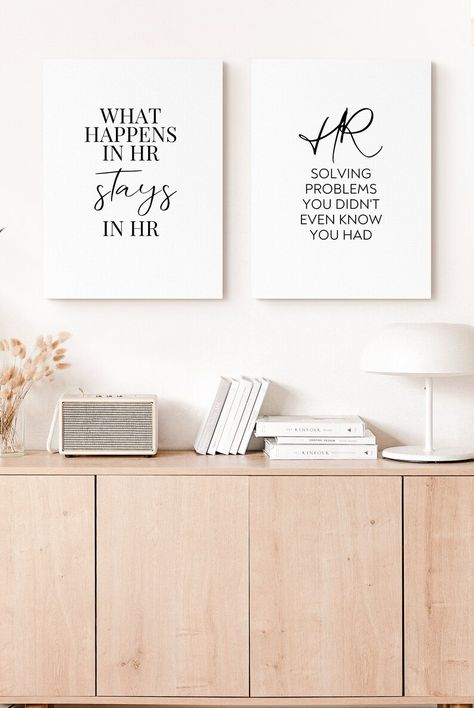 HR Office Decor for Women Office Wall Art Human Resources - Etsy Canada Hr Office Decor, Human Resources Humor, Hr Office, Office Decor For Women, Hr Manager, Funny Quote Prints, Focus Quotes, Women Office, Art Quote