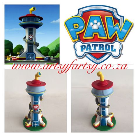 Paw Patrol Lookout Tower Cake Topper #pawpatrollookouttowercaketopper Paw Patrol Lookout Tower, Paw Patrol Tower, Paw Patrol Lookout, Expensive Toys, Tower Cake, Psi Patrol, Lookout Tower, Paw Patrol Cake, Patrol Party