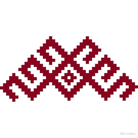 Ethnographic Latvian Symbol Jumis by Ilze Lucero Latvian Signs, Berber Tattoo, Folk Design, Textile Prints Design, Hand Poke, Knitting Charts, Samsung Galaxy Cases, Ornaments Design, Latvia