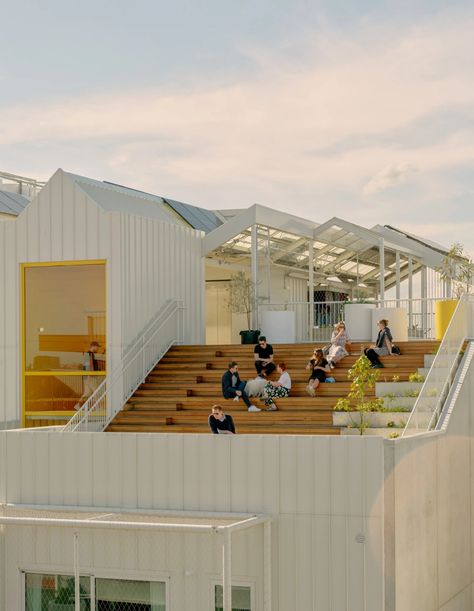 This Yellow Building Is One Of Melbourne's Most Revolutionary Apartments Melbourne Apartment, Steel Cladding, Community Housing, Apartment Architecture, Australian Architecture, Social Housing, Inner City, Affordable Housing, The Design Files