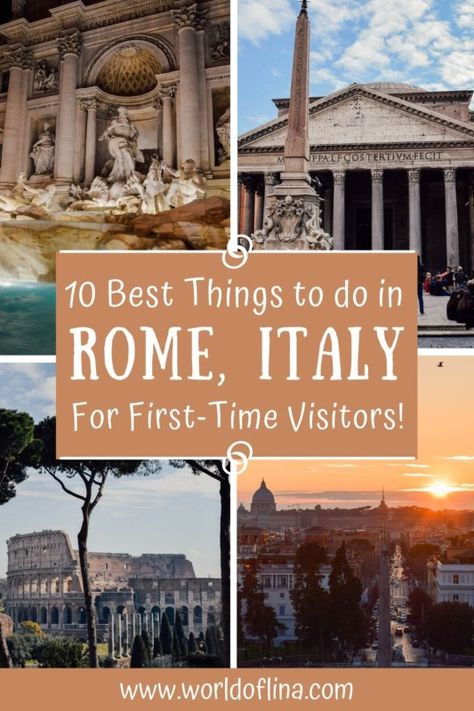 Must See In Rome, Europe Places, What To Do In Rome, Free Things To Do In Rome, Travel Rome, Rome Italy Travel, Rome Vacation, Things To Do In Rome, Rome Attractions