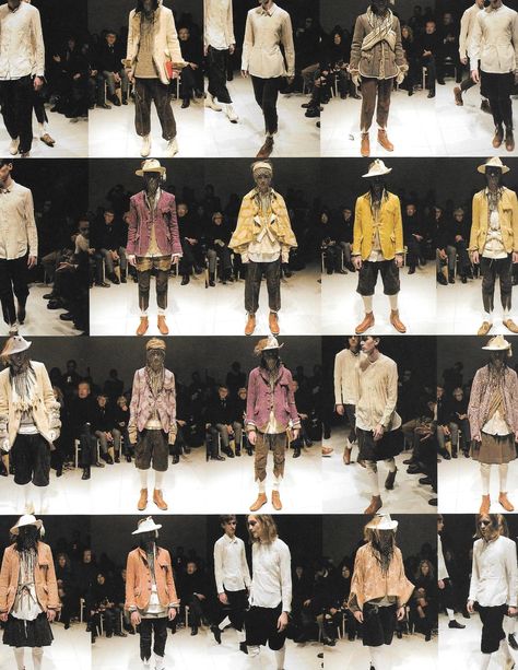 Number (N)ine AW2009 'A Closed Feeling' Runway | Number (N)ine: Truth of Number (N)ine Number Nine Fashion, Number Nine, 1910s Fashion, The Soloist, Street Fashion Men Streetwear, Runway Pictures, Military Uniform, Mens Streetwear, All About Fashion