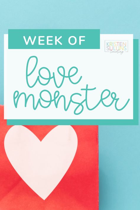 It's every teacher's favorite week… Valentine's Week! All joking aside, I've decided to take a different approach to having a Valentine's themed week this year. This year we are going to have a “Love Monster” week! Read Alouds We are going to start the week with two of my favorite Valentine's Day Read Alouds: Love ... Read more Love Monster Week Fun Valentines Day Ideas, Valentine's Week, Read Alouds, Love Monster, Valentine Fun, More Love, Teacher Favorite Things, Read Aloud, Read More