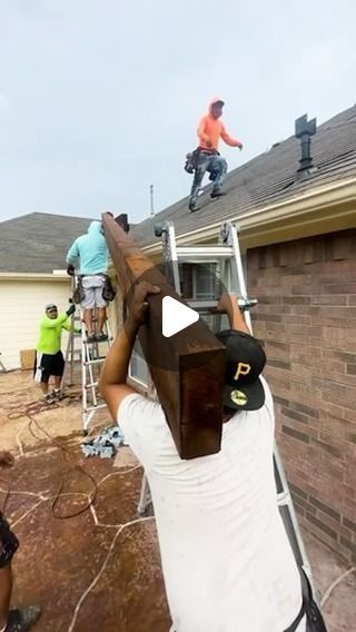 Cover Your Pergola on Instagram: "SkyPoly Pergola GOING UP ✅ on SkyLift Roof Risers! Elevate your space! DM us for a quote or text 972-342-1645!   #pergola #patiocover #pergoladesign #patiodesign #skypoly" Skypoly Pergola, Builder Brigade, Creative Building, Zen Garden Design, Home Building Tips, House Garage, Wood Working Ideas, Roof Lines, Pergola Plans