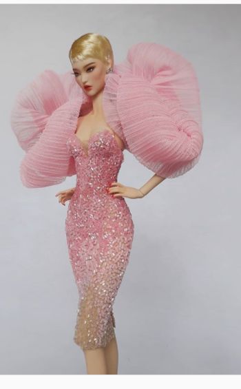 Giovani Boldini, Barbie Poses, Drag Dresses, Short Princess Dress, Barbie Dress Fashion, Barbie Gowns, Barbie Fashionista, Fantasy Gowns, Fashion Royalty Dolls